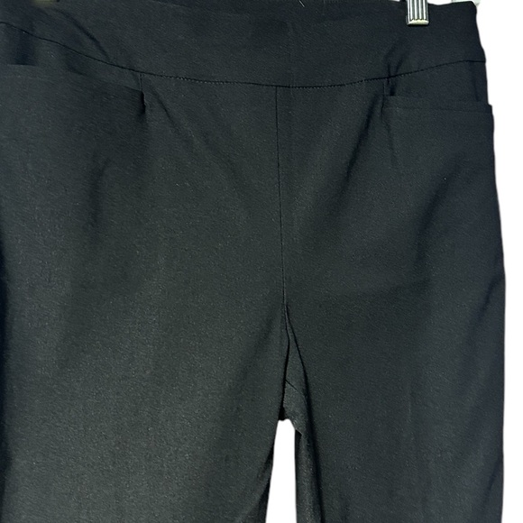 Chico’s Black Slimming Pull-On Career Trouser Stretch Size Chicos 00R or US 2 - Picture 7 of 12